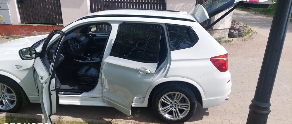 BMW X3 cena 68900 przebieg: 238323, rok produkcji 2013 z Białystok małe 436